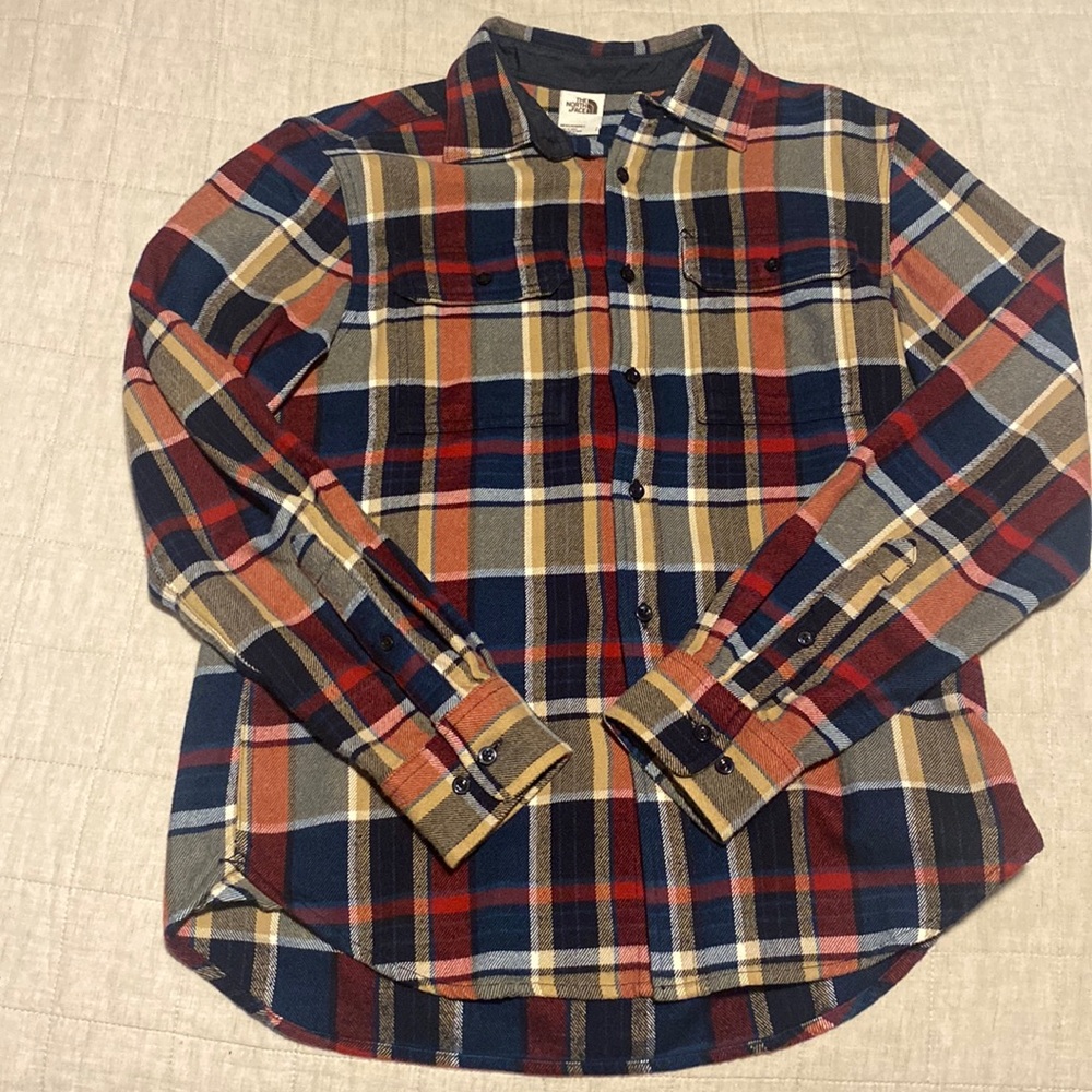 North Face Flannel shirt